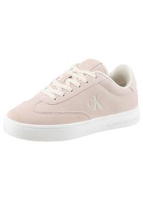 Calvin Klein Jeans, Damen, Plateausneaker &raquo;CLASSIC CUPSOLE LACEUP WT WM&laquo; , Schn&uuml;rschuh, Freizeitschuh, Basket-Sneaker, Halbschuh mit Logo, hellrosa-