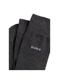 BOSS, Damen, Businesssocken &raquo;2P RS Uni CC&laquo; Packung, 2er, 2 Stk. tlg. mit Markenlogo, Charcoal 012, 39-42, 2er Pack Businesssocken von BOSS Black 