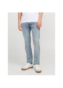 Jack & Jones Jack & Jones, Herren, Slim-fit-Jeans &raquo;JJIGLENN Slim-Fit mit Stretch und praktischer 5-Pocket-Form&laquo; Baumwollmischung, slim fit, Blue Denim, 36 - L&auml;nge 
