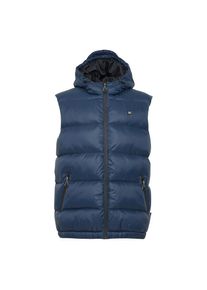 Blend, Herren, Steppweste &raquo;Steppweste BHPafte&laquo;, Dress Blues, L, Dress Blues, Stylische Steppweste mit Kapuze