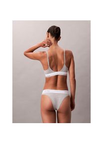 Calvin Klein Underwear, Push-up-BH &raquo;PLUNGE PUSH UP&laquo; mit Logobund, Grey Heather, 75 - Cup C