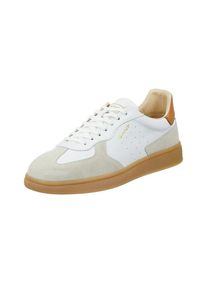 Gant, Herren, Sneaker &raquo;Cuzmo&laquo; Retro Sneaker, Schn&uuml;rschuh mit wertiger Lederinnensohle, white, 43, white, It-Sneaker im Retro Look