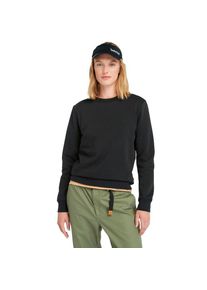 Timberland, Damen, Sweatshirt &raquo;EXETER RIVER BRUSHED BACK CREW SWEA&laquo;, BLACK, XS, Sweatshirt von Timberland