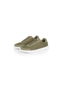 Calvin Klein Jeans, Herren, Sneaker &raquo;3 EVA RUNNER MESH&laquo; , Freizeitschuh, Halbschuh, Schn&uuml;rschuh mit Kontrastbesatz, khaki-beige, 45, Sneaker mit 