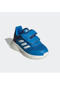 adidas Sportswear, Herren, Sneaker &raquo;TENSAUR RUN&laquo; f&uuml;r Kinder, mit Klettverschluss, Blue Rush/Core White/Dark Blue, 21, Ein bequemer Schuh mit Recycling