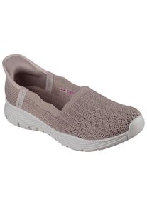 Skechers, Damen, Slip-On Sneaker &raquo;SEAGER-BELIEVE IT&laquo; , Slipper, Reha Schuh mit Handsfree Slip-ins Funktion, taupe, 35, taupe, Modische Sneaker im 