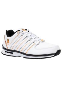 K-Swiss, Herren, Sneaker &raquo;RINZLER&laquo;, WT/ORNGPPY/BK, 43, Leichter Sneaker von K-Swiss mit Schn&uuml;rung