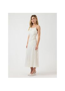 Y.A.S, Damen, Spaghettikleid &raquo;YASTHEA STRAP LONG DRESS S. NOOS&laquo; Sommerkleid, Gardenia, N-Gr, 38 - N-Gr, Gardenia, Hoher Tragekomfort durch elastisches