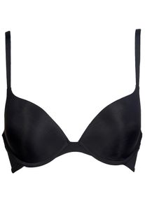 After Eden, Push-up-BH &raquo;EMMA&laquo; mit Schale, verstellbare Tr&auml;ger, mit B&uuml;gel, basic, bequem, nahtlos, black, Cup C, 80 - Cup C, Push-up-BH