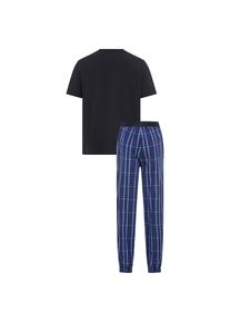 BOSS, Herren, Pyjama &raquo;Easy Long Set TShirt&laquo; Set, 2 tlg., Medium Blue 423, S, Medium Blue 423, Herren Schlafanzug von BOSS