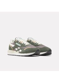 Reebok CLASSIC, Damen, Sneaker &raquo;CLASSIC NYLON 89&laquo;, GRIT GREEN/TREK GREY/CHALK, 41, Modischer Sneaker von Reebok CLASSIC mit Schn&uuml;rung