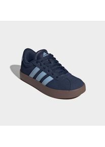 adidas Sportswear, Damen, Sneaker &raquo;VL COURT 3.0&laquo; inspiriert vom Design des adidas samba, f&uuml;r Kinder & Jugendliche, Night Indigo/Clear Sky/Gum5, 37, 