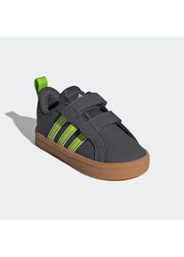 adidas Sportswear, Damen, Sneaker &raquo;VS PACE 2.0 KIDS&laquo; f&uuml;r Kinder, Grey Six / Solar Slime / Gum10, 22, Dieser Sneaker f&uuml;r Babys und Kleinkinder l&auml;sst 