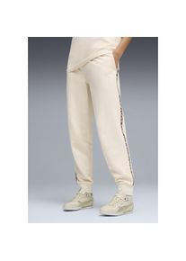 Puma, Damen, Trainingshose &raquo;ESS GRAPHIC ANIMAL COMFORT PANTS TR CL&laquo; f&uuml;r Sport- und Freizeitaktivit&auml;ten, mit Eingrifftaschen, Alpine Snow, N-Gr, XS - N