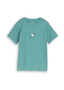 Tom Tailor, Drenge, Shirts, Gr&oslash;n / Sort / Offwhite, St&oslash;rrelse 104/110