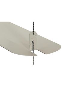 Magazin Ablage zu Garderobe Karla RAL 7032 Kieselgrau