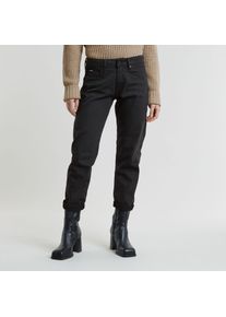 G-Star Raw Boyfriend-Jeans G-STAR "Kate", Damen, Gr. 24, L&auml;nge 32, schwarz (jet schwarz), Denim/Jeans, Obermaterial: 100% Baumwolle, weit, unten schmal lang, Jeans Boyfriend-Jeans, im 5-Pocket-Stil