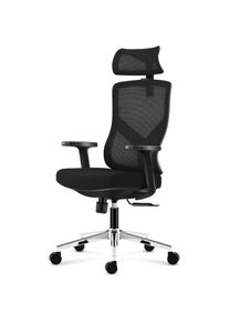 NoName, B&uuml;rostuhl, Ergonomischer Sessel Manager 3.3 Schwarz