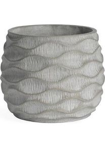 Domoletti, Blumentopf, Flower pot BTP016F, cement, grey