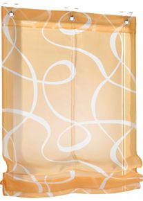 HEINE HOME unisex vouwgordijn geel/wit Maat 140 x 45 cm