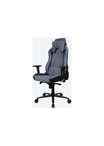Arozzi Vernazza Vento - chair - polyurethane leather soft fabric - blue B&uuml;ro Stuhl - PU-Leder - Bis zu 140 kg