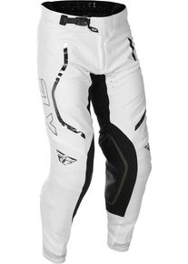 Fly Racing Evolution DST Flash L.E., pantalon en textile , couleur: Blanc/Argent/Noir , taille: 32