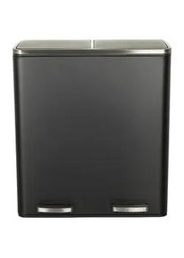 Abfallsammler Clean Schwarz ca. 59x65,5x32cm