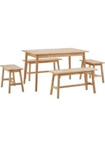 Sitzgruppe Marijana Eichefarben Echtholz