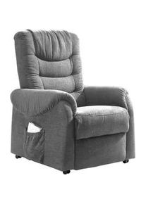 Fernsehsessel Nino Dunkelgrau Nylon/Struktur