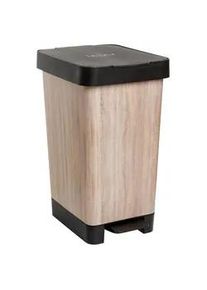 Treteimer Style Schwarz/Kirschbaumfarb ca. 25l