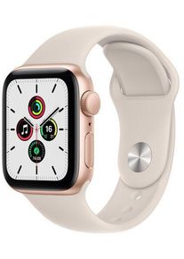 Apple Watch SE Aluminium 40 mm (2020) | WiFi | gold | Sportarmband Polarstern S/M