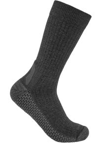 Carhartt Force Grid Synthetic-Merino, socks long , color: Dark Grey , size: L