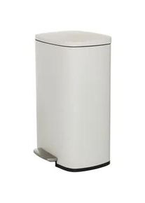 hjh OFFICE Abfallsammler Clean Beige ca. 30x64x42,5cm