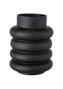 Vase Ribbo II in Schwarz