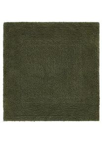 Badematte Karen in Dunkelgr&uuml;n 50x50cm