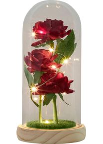 unisex Decoratieve roos rood Maat 0