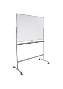 hjh OFFICE Whiteboard Multiboard Silberfarben/Wei&szlig;