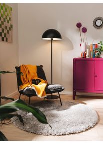 benuta Pop Ricky Gris di&aacute;metro 80 cm redondo