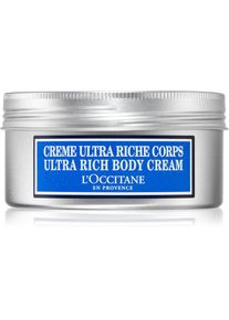 L&rsquo;Occitane L&rsquo;Occitane Shea Butter Ultra Rich Body Cream t&aacute;pl&aacute;l&oacute; test&aacute;pol&oacute; kr&eacute;m 200 ml