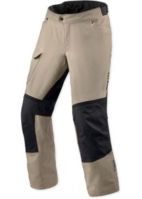 Revit Convergent H2O, pantalon textile imperm&eacute;able , couleur: Beige/Noir , taille: Long XXL