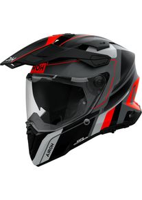 Airoh Commander 2 Skip, adventure helmet , color: Matt Grey/Neon-Orange/Black , size: S