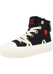 INUIKII Damer Sneaker high 'Matilda' r&oslash;d / sort St&oslash;rrelse 39