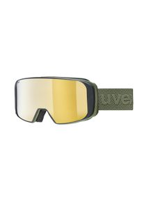 Uvex SAGA TO OTG SKI | Okulary narciarskie unisex | Oprawka: Tworzywo Sztuczne Czarny | Kolor szkła: Brązowy Pełny Kolor