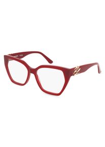 K by KARL LAGERFELD Karl Lagerfeld KL6214 Brille Damen | Fassung: Vollrand, Eckig, Rot