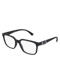 Emporio Armani Armani Exchange AX3086 okulary męskie | Oprawka: Pełnoramkowe, Kwadratowe, Czarny