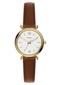 Fossil Montre &agrave; affichage analogique Femme marron taille One Size