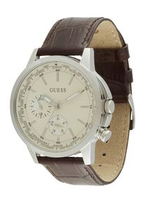 Guess Montre &agrave; affichage analogique Homme marron taille One Size
