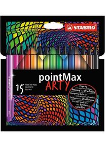 Stabilo pointMax - Hardtip Fineliner - ARTY - Set 15 Pieces
