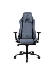Arozzi Vernazza Vento - chair - polyurethane leather soft fabric - blue B&uuml;ro Stuhl - Blau - PU-Leder - Bis zu 140 kg
