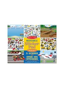 Melissa & Doug Melissa & Doug Reusable Stickers Pad Vehicles